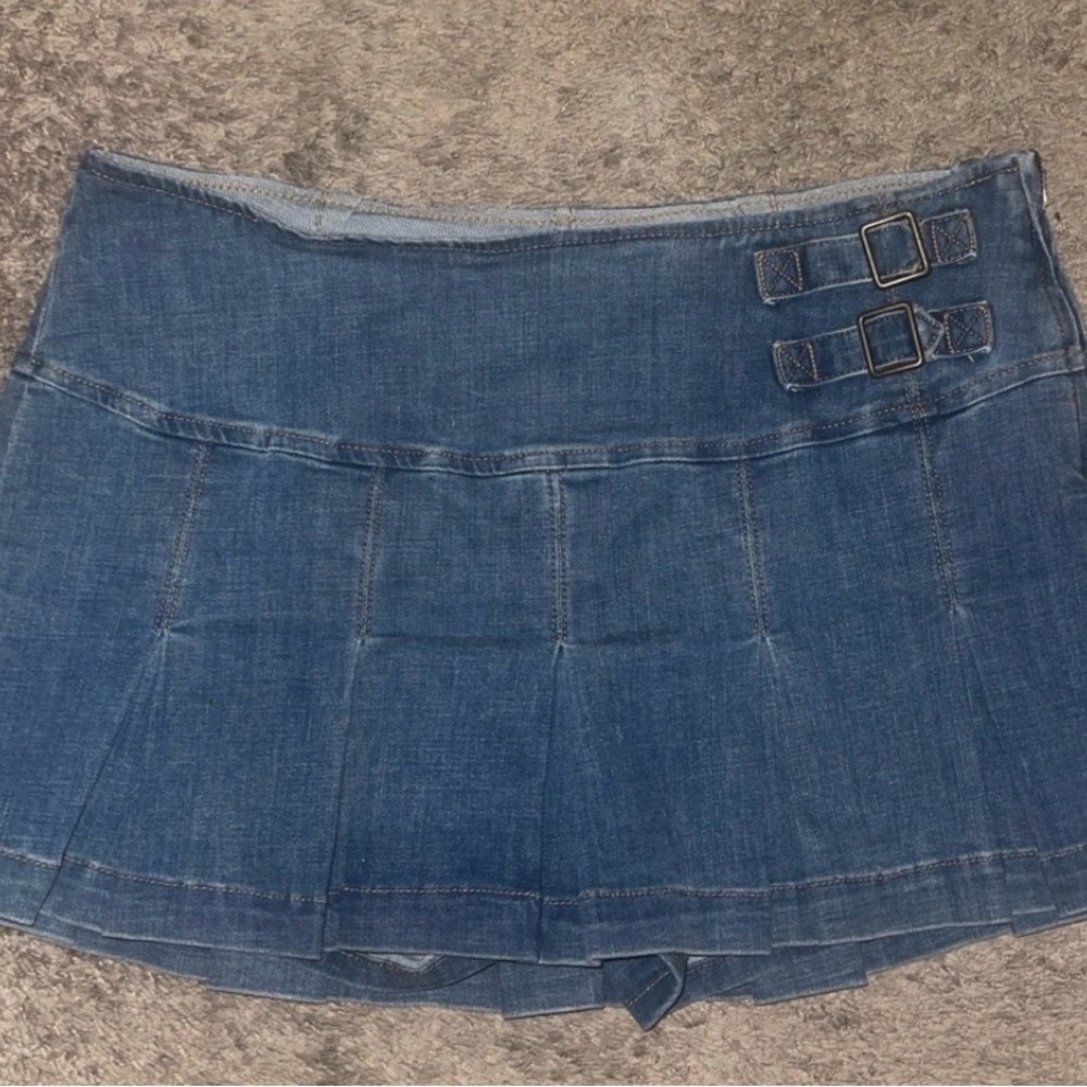 Wild Fable Jean Skirt